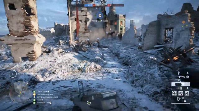 Selbstlader M1916 Optical kills in Tsaritsyn - Battlefield 1 смотреть онлайн