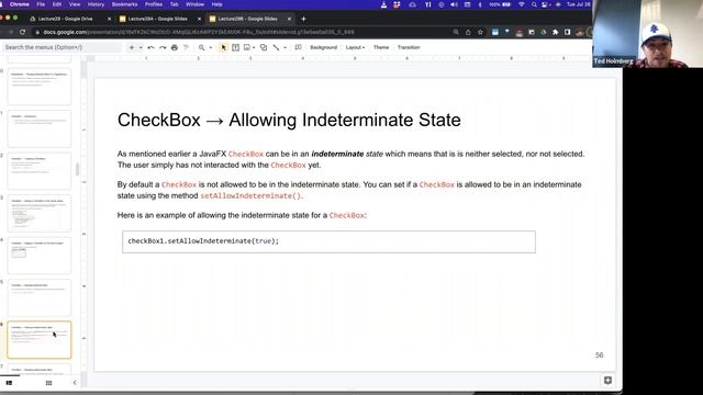 CSCI2120 - Lecture 29B Unit4-UI - JavaFX - Control Elements смотреть онлайн