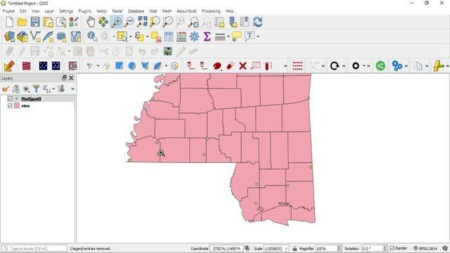 QGIS Basics #106: CSV Point Data to Polygon смотреть онлайн