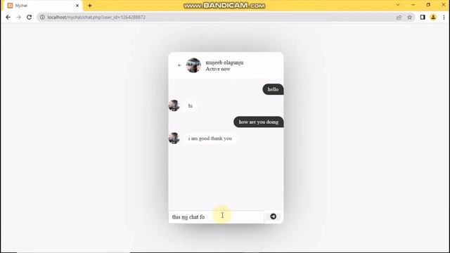 Chat app with HTML, CSS, JavaScript, PHP and MySQL смотреть онлайн