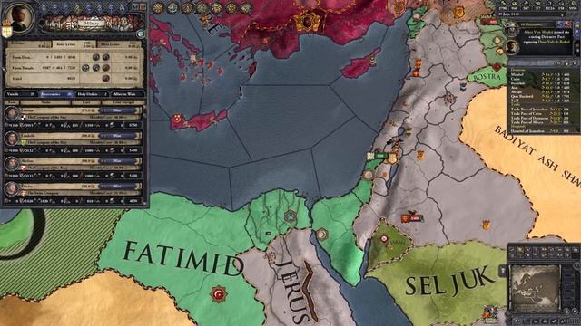 Crusader Kings II Holy Fury - Kingdom of Jerusalem #3 смотреть онлайн