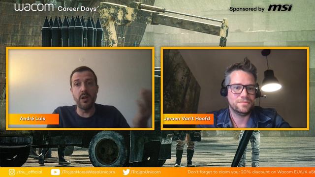 Wacom Career Days | André Luìs | Fireside Chat смотреть онлайн