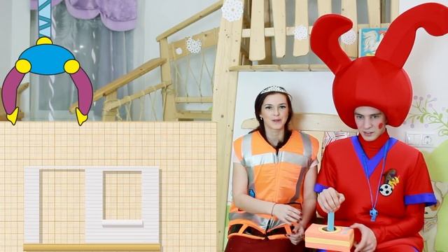 ?ЧаПиКи. Строим дом вместе с ЛЕГО строителем. Детям про строительство. смотреть онлайн