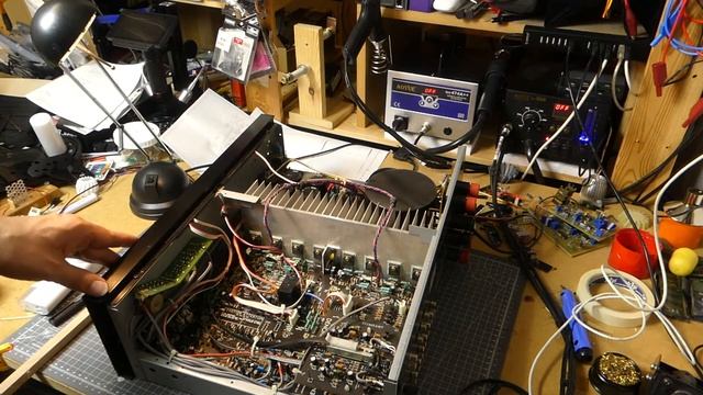 Denon Amp Repair ( no caps required ) смотреть онлайн