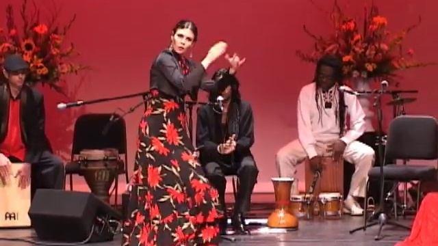 Indian Gypsy Cante - flamenco dance, Tamil folk India, Romani roots concert-oliver Rajamani смотреть онлайн