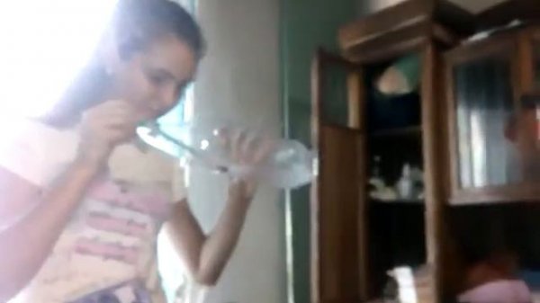 Российский флаг из шариков