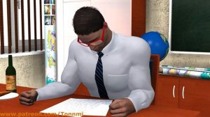 Angry man classroom |Nerd Muscle Growth part-15