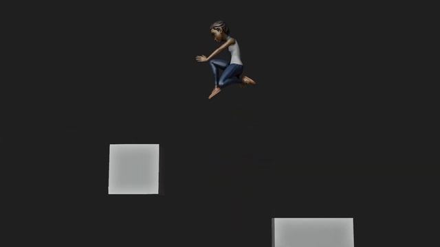 Blender Cube Parkour Animation Test With Rain Rig смотреть онлайн