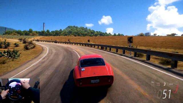 Forza Horizon 5 -Ferrari GTO 1962 - Logitech G29 Gameplay смотреть онлайн