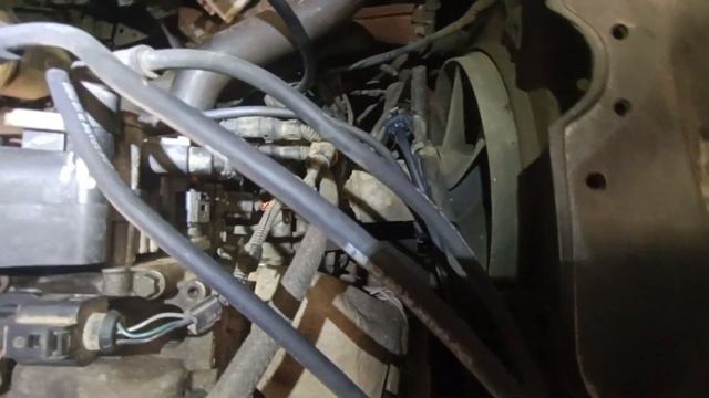 Замена датчика коленвала Volkswagen Lupo 1.0L , бензин.