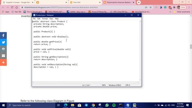 Learn Polymorphism Java in Malay (Abstract and Interface Class) смотреть онлайн