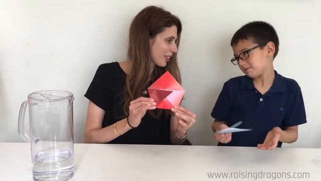 Origami Cups - fun kids activity смотреть онлайн