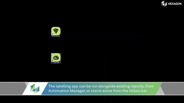 Display Options Resize plus +Label app | ALPHACAM 2023.1 смотреть онлайн