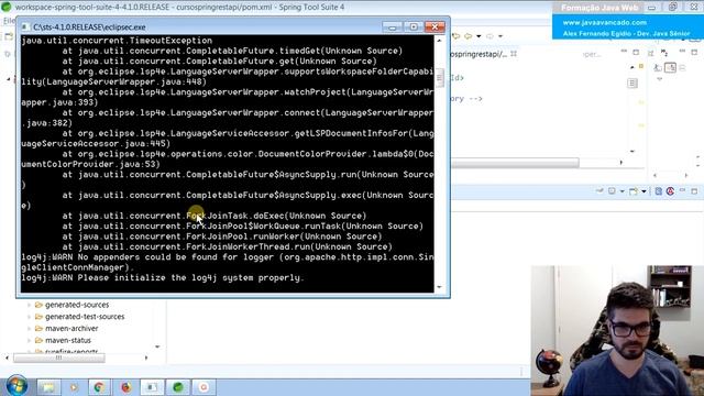 ? Gerando Jar executavel da Aplicaçao Spring Boot - Formação Java Web Full-Stack смотреть онлайн
