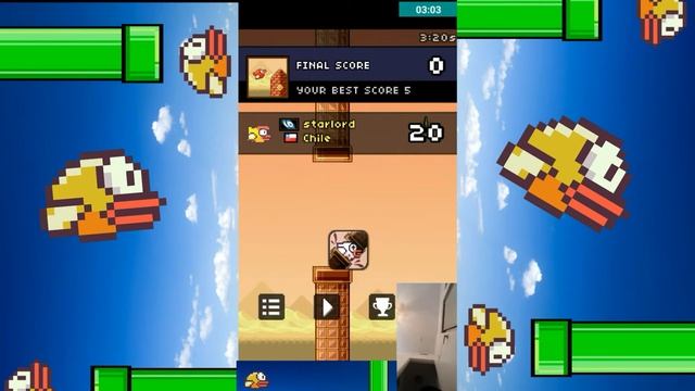 Flapping Online is CRAZY!!! | Flappy Bird Online | Android Mobile App on Galaxy s6 смотреть онлайн