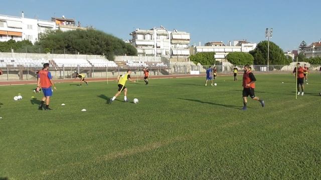 Pre season training (PAS PREVEZA 11- Technical +Dynamic stretching warm up) смотреть онлайн