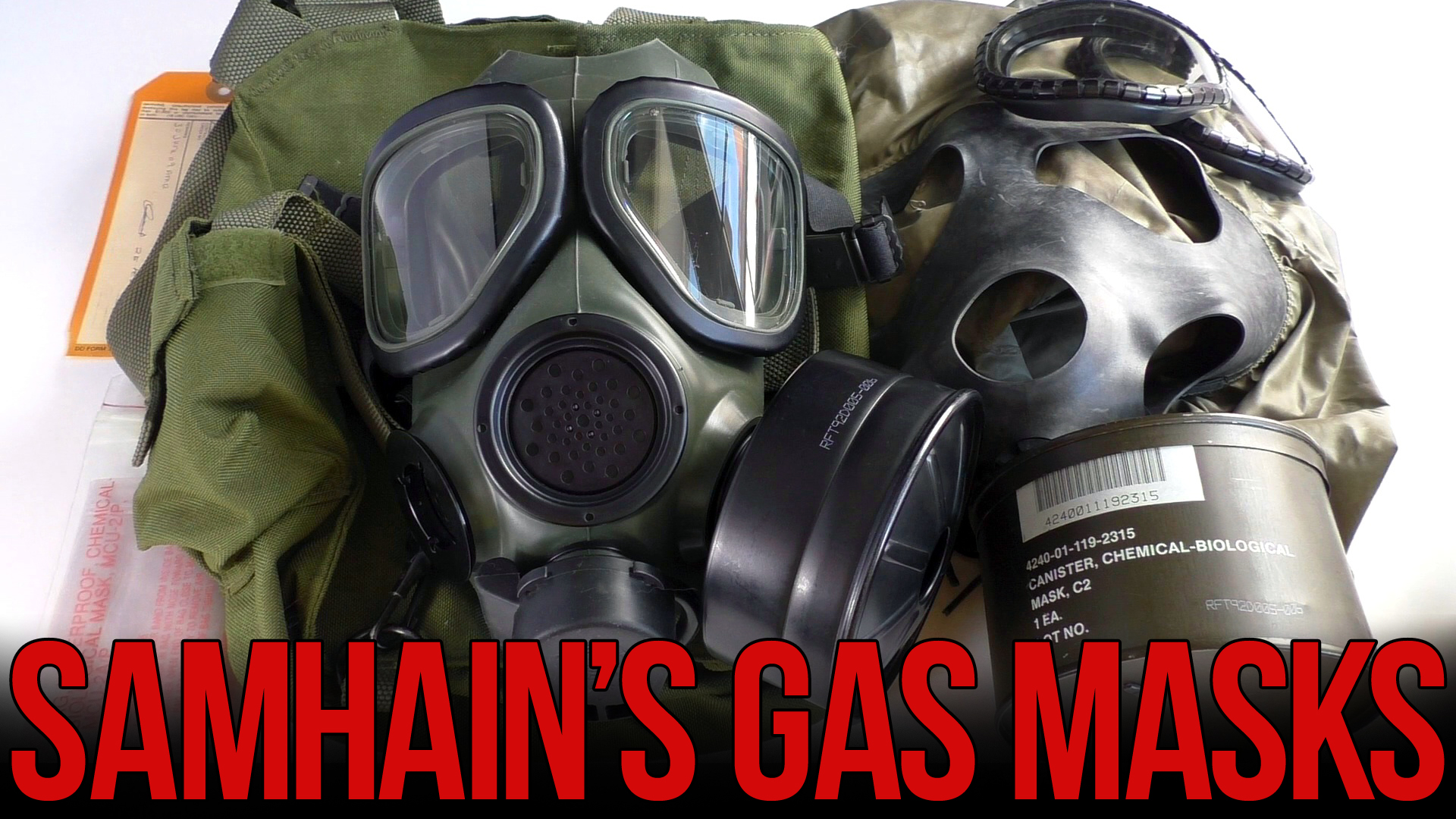 Обзор американского военного противогаза M40 смотреть онлайн
