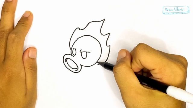 Cara Menggambar peashoots - Karakter Plants vs Zombie смотреть онлайн