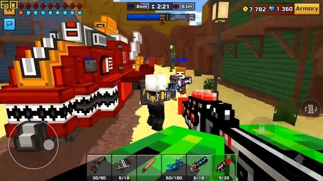 You Pick,I Play! #17 - Clan Siege Battle (Misael Playz) Pixel Gun 3D смотреть онлайн