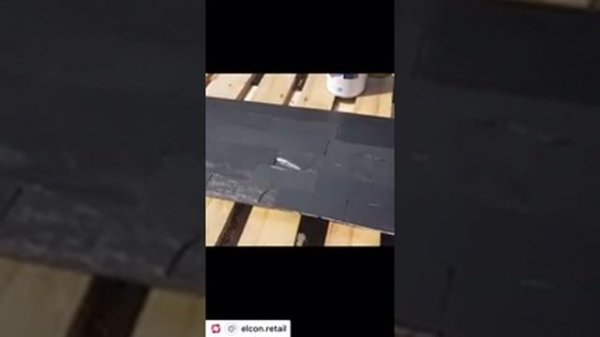 Покрытие сланца пропиткой Elcon Aqwell для эффекта мокрого камня