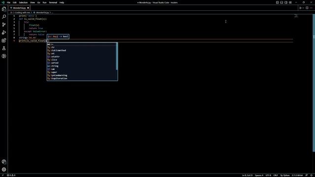 Python Tutorial: Checking Valid Floats with the "is_valid_float" Function Guide Learning Concept Fi смотреть онлайн