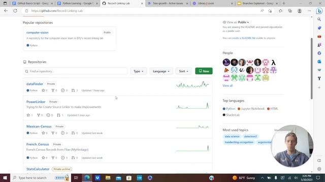 GitHub Basics - Tutorial (Organizations, Repositories, Branches) смотреть онлайн