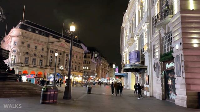 Evening Walk | Leicester Square, Piccadilly Circus and China Town | London | 4K смотреть онлайн