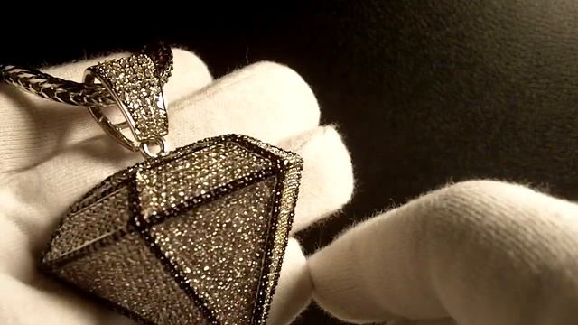 White Black Sim. Diamond Piece Lab Jewelry Connect Young Jeezy смотреть онлайн
