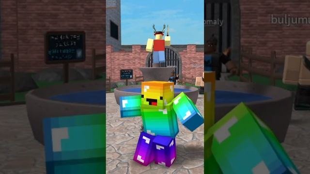 How is minecraft skin in roblox? I know! #shorts #roblox #minecraft смотреть онлайн