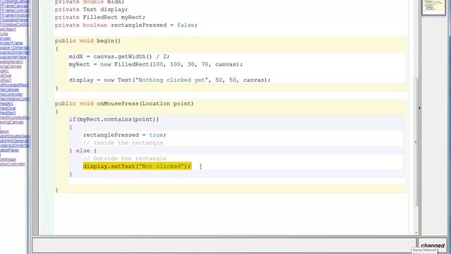 Java Ch 4 Dragging Rectangle смотреть онлайн
