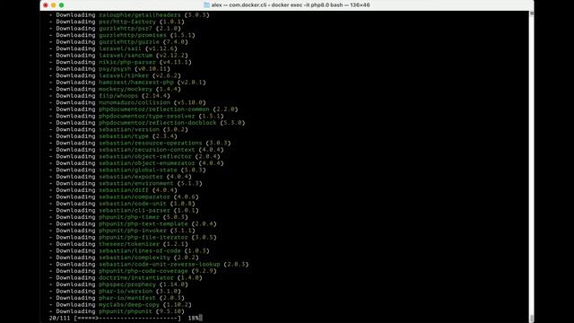 Установка фреймворка Laravel с помощью Composer смотреть онлайн