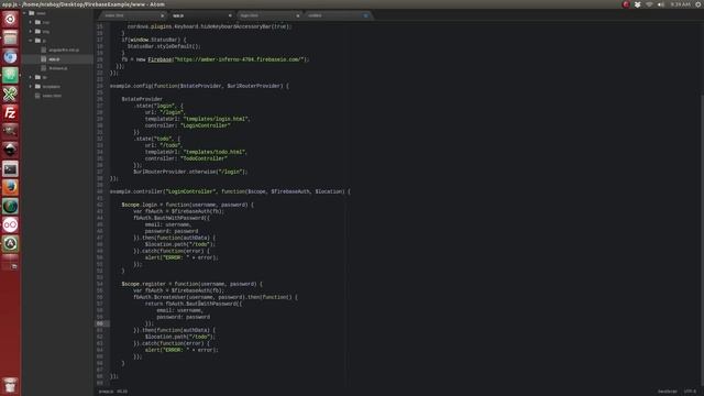 Syncing Data With Firebase Using Ionic Framework смотреть онлайн