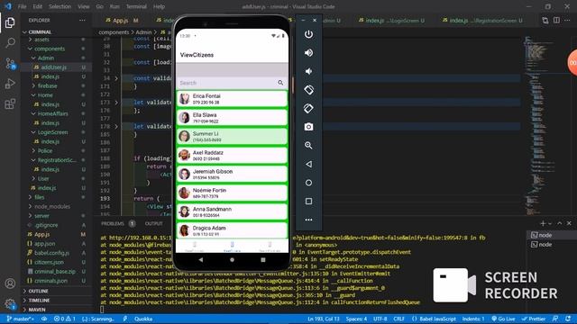 Criminal Record Check React Native App смотреть онлайн