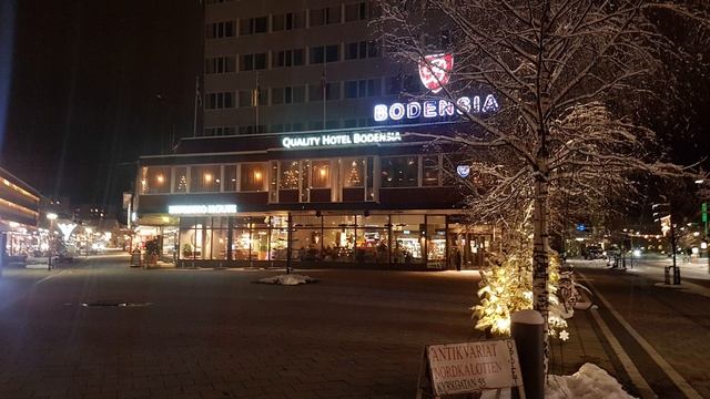 Буден. Немного зимней атмосферы! Слайд-шоу (Boden Sweden). смотреть онлайн