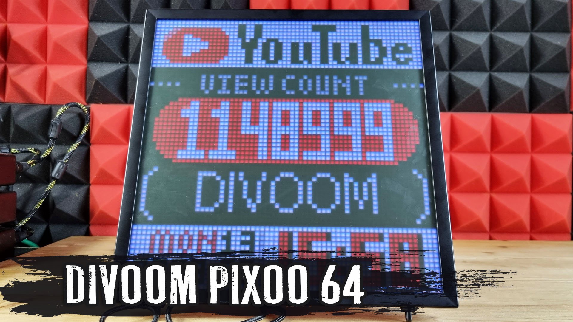 Обзор Divoom Pixoo 64: пиксельная цифровая фоторамка с WiFi смотреть онлайн