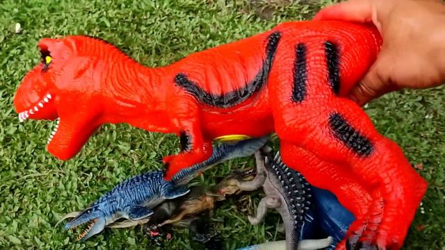 Dinosaurus Jurassic World Dominion:King kong, Vestatosaurus, Giganotosaurus, Mosasaurus, T-rex смотреть онлайн