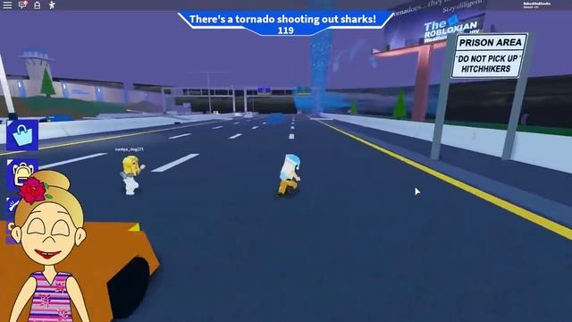 Roblox ВЫЖИВАНИЕ ? Аллея ТОРНАДО ??? Меня съела АКУЛА ? Tornado Alley Ultimate смотреть онлайн