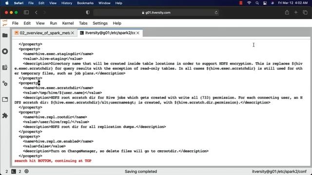 Apache Spark Python - Spark Metastore - Overview of Spark Metastore смотреть онлайн