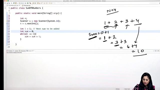 Sum of n numbers in java смотреть онлайн