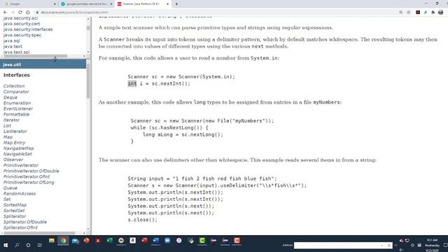 Java input types смотреть онлайн