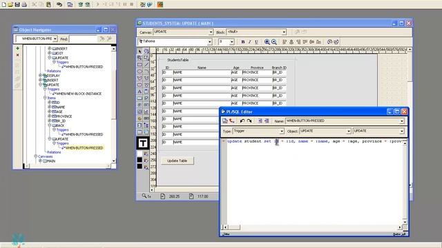 Oracle 10g / Forms Builder / Update & Delete смотреть онлайн