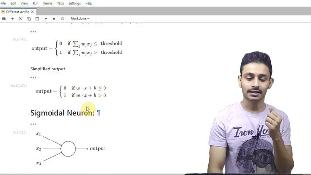 ES:02 Types of Artificial Neurons: Perceptrons vs Sigmoidal Neurons смотреть онлайн