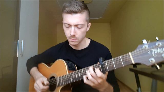 Alec Benjamin - Let Me Down Slowly - Fingerstyle Guitar Cover - Nicolaevici Bogdan смотреть онлайн