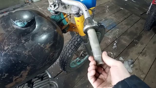 Трицикл из Иж Юпитер. Выезд. Трицикл своими руками. #5 смотреть онлайн