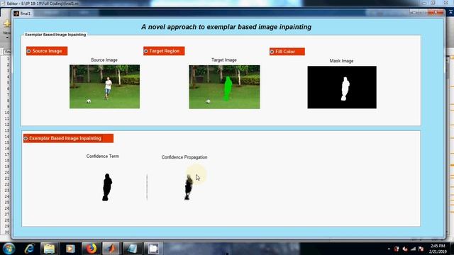 Image Inpainting | Image Processing Projects | MATLAB смотреть онлайн