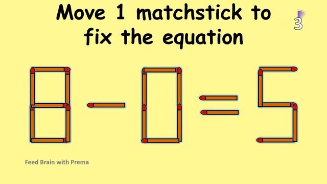 7+7=8 can you correct this equation| Match stick puzzle #152 | Puzzles with Answer смотреть онлайн