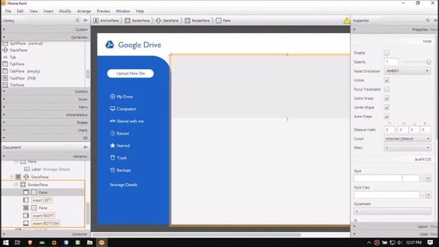 Javafx UI - Google Drive UI sample || Coder Boy Navi смотреть онлайн