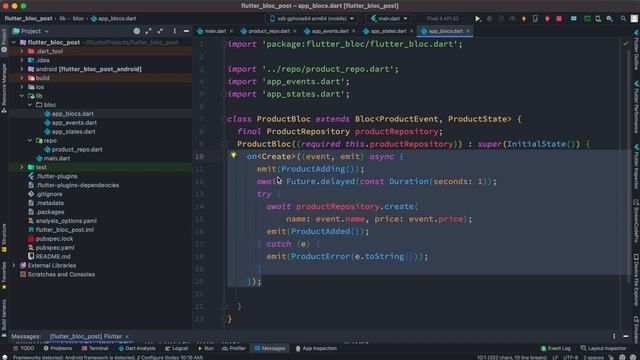 Flutter BLoC Http Post Request | Post Data to Server | Flutter bloc Pattern Rest Api Call смотреть онлайн