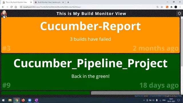JENKINS - Create Build Monitor View | Jenkins CICD смотреть онлайн