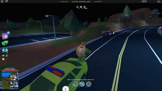 TEENAGE MUTANT NINJA TURTLES IN JAILBREAK! (ROBLOX Jailbreak)